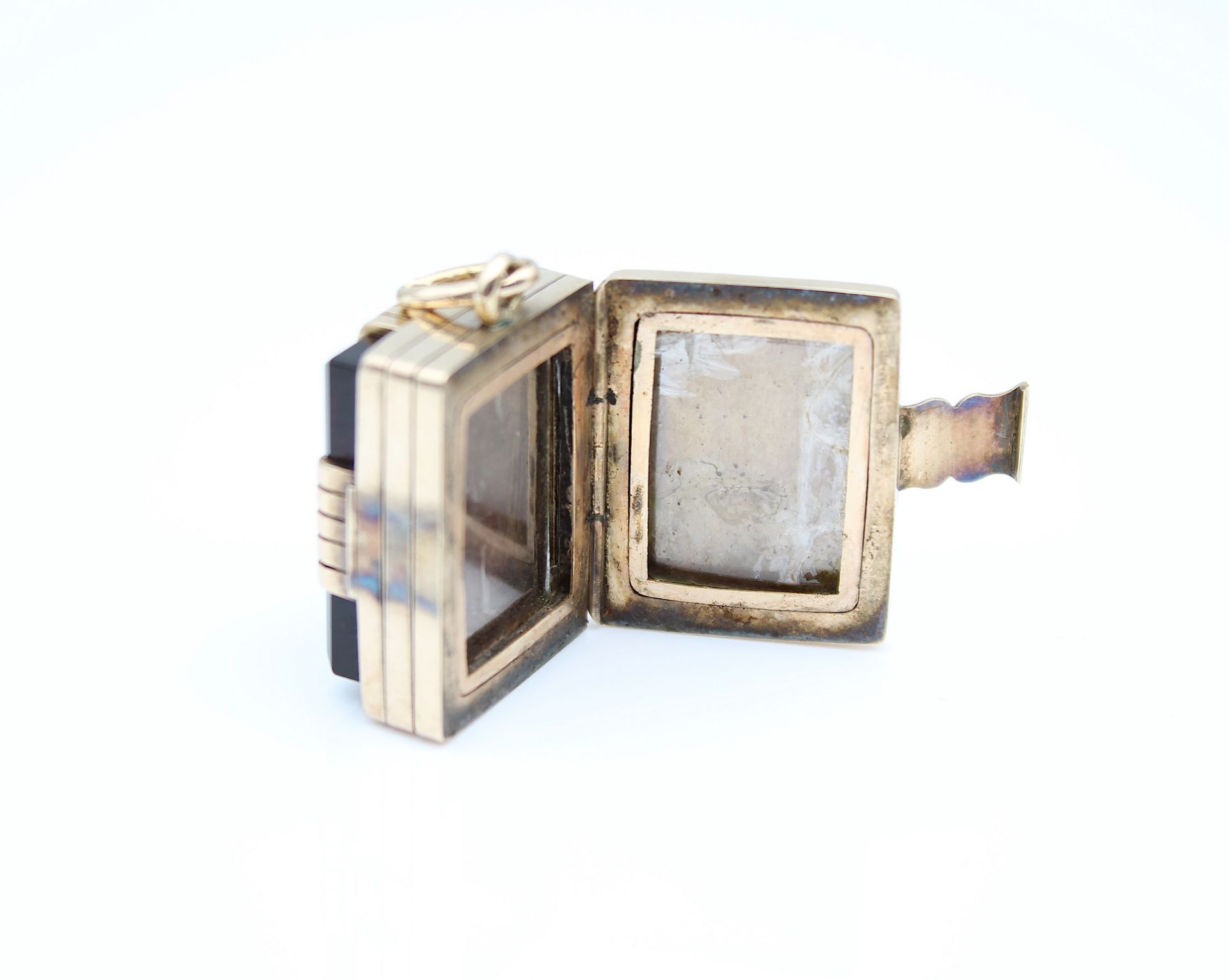 Interesting pendant / locket around 1900 - Image 6 of 6