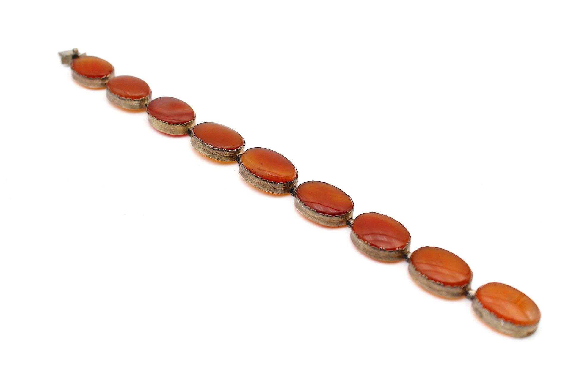 Vintage bracelet with carnelian - Image 4 of 4