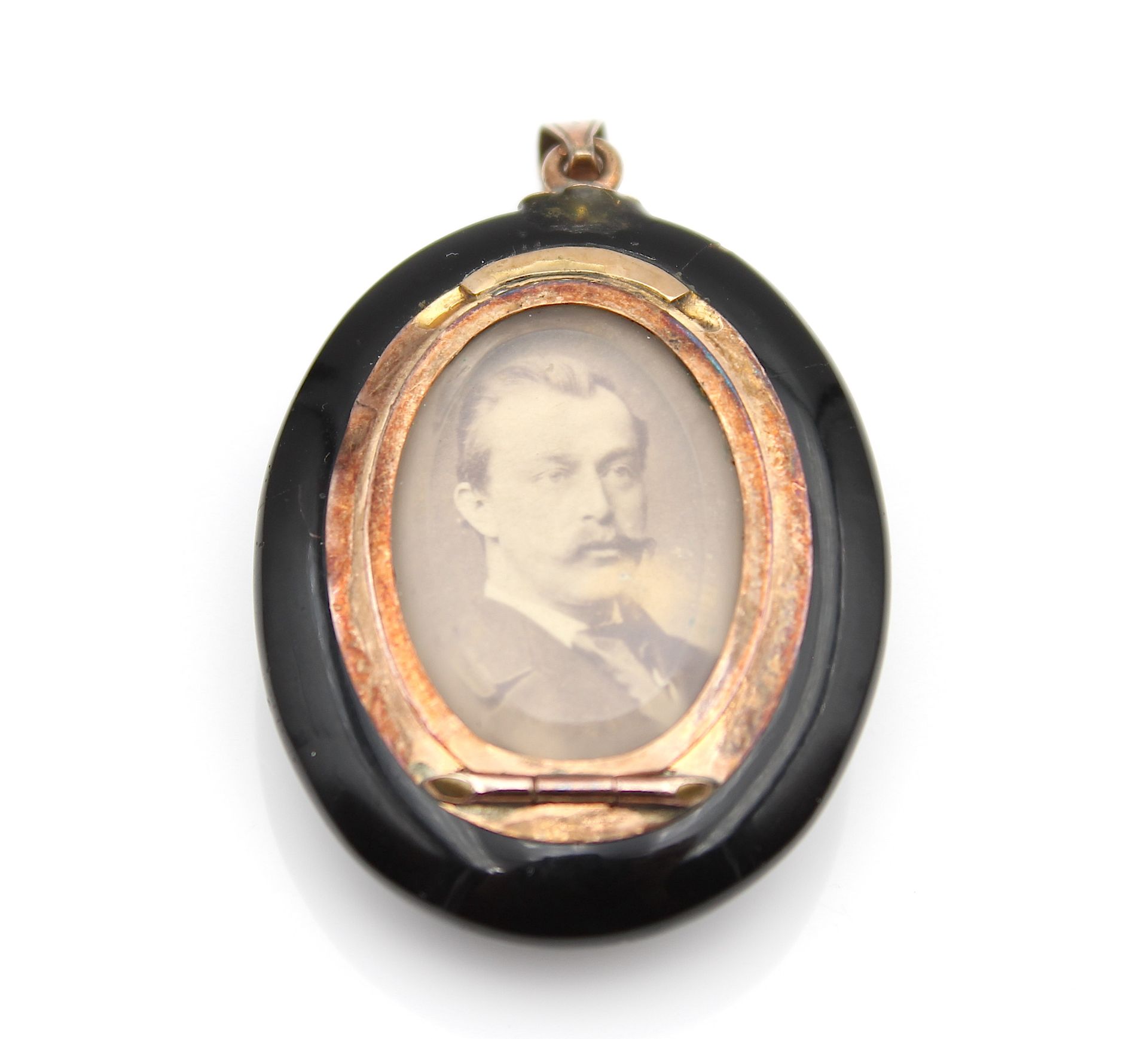 Medallion pendant around 1900 - Image 3 of 5