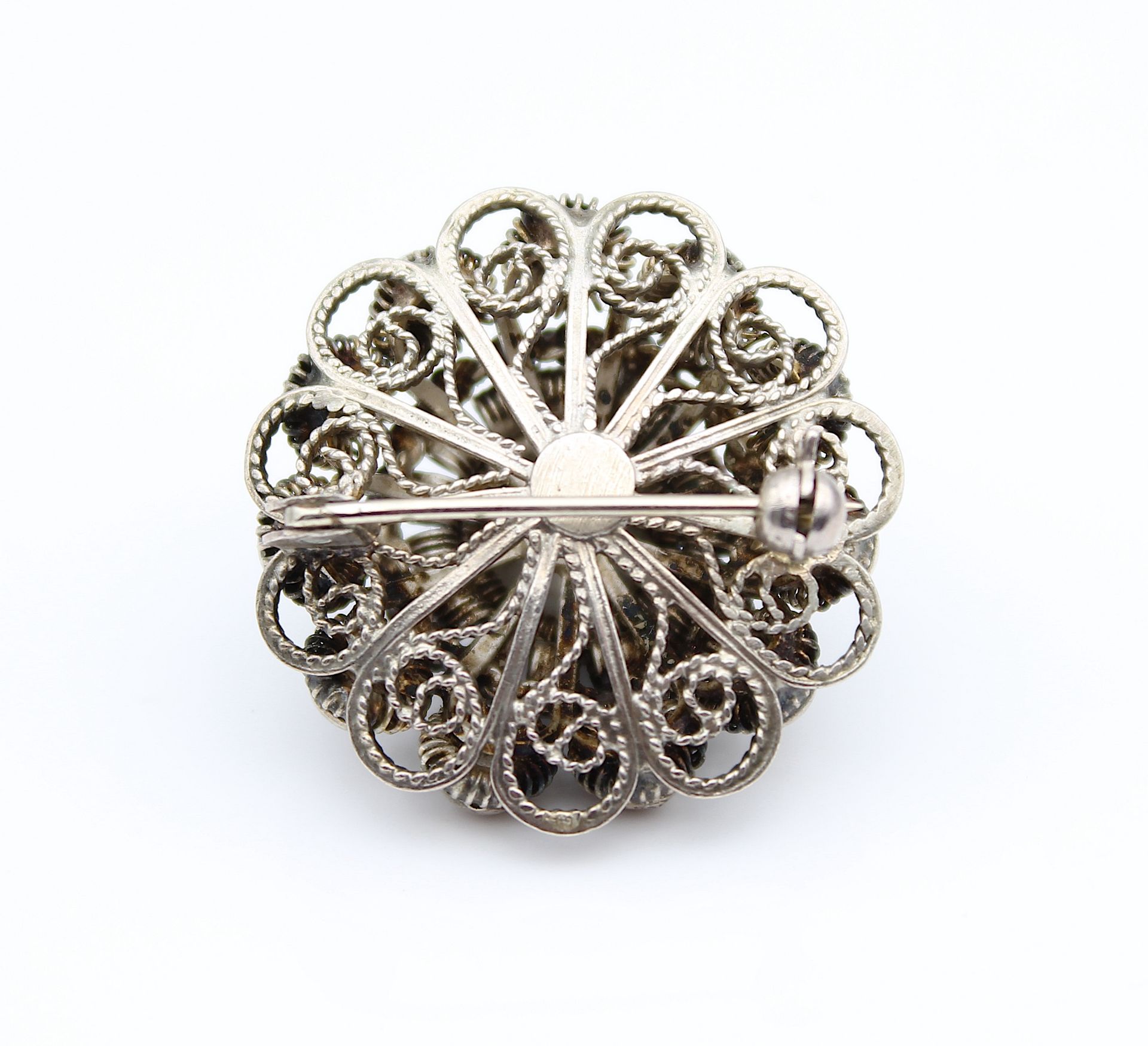 Fancy silver brooch - Image 3 of 3