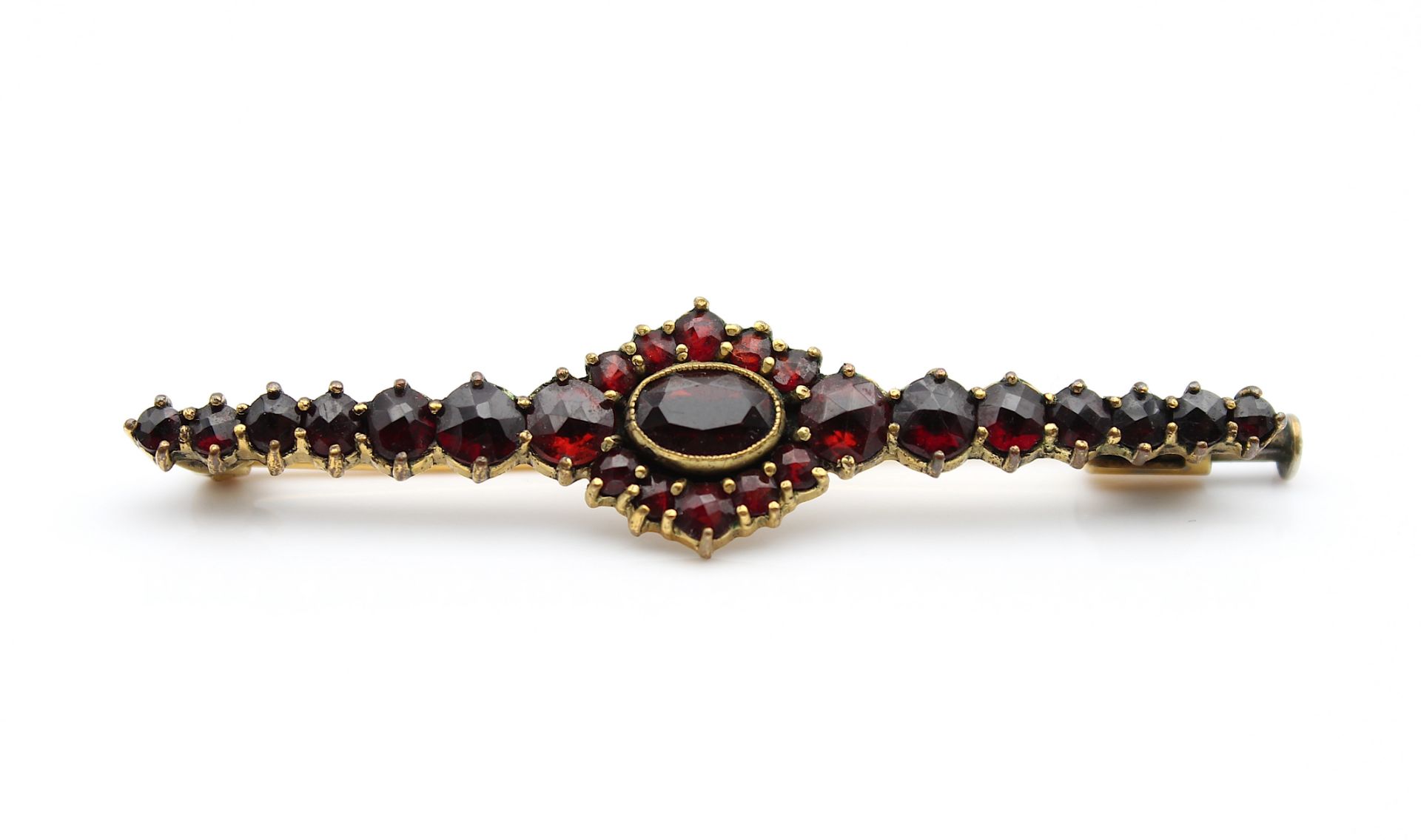 3 beautiful pieces garnet jewelry - Image 3 of 7