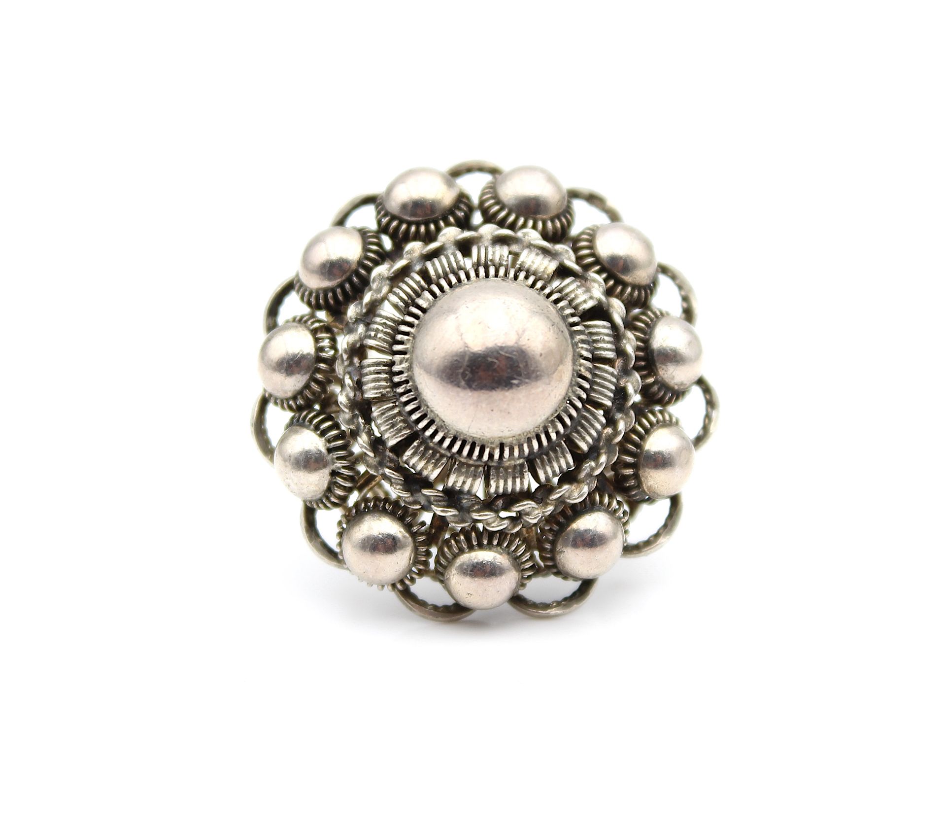 Fancy silver brooch - Image 2 of 3