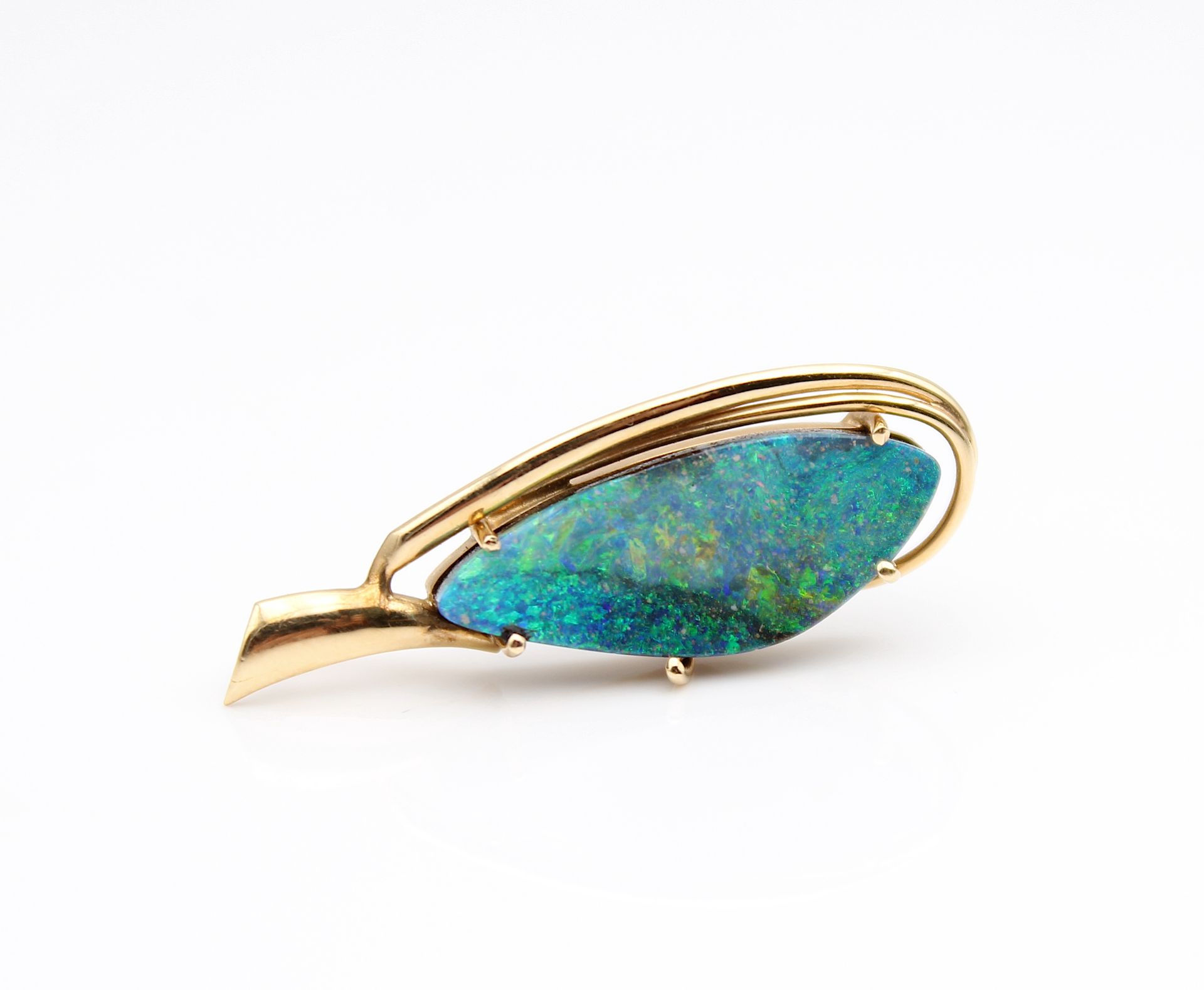 Great boulder opal pendant - Image 2 of 4