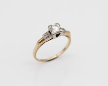 Vintage Ring mit Diamanten
