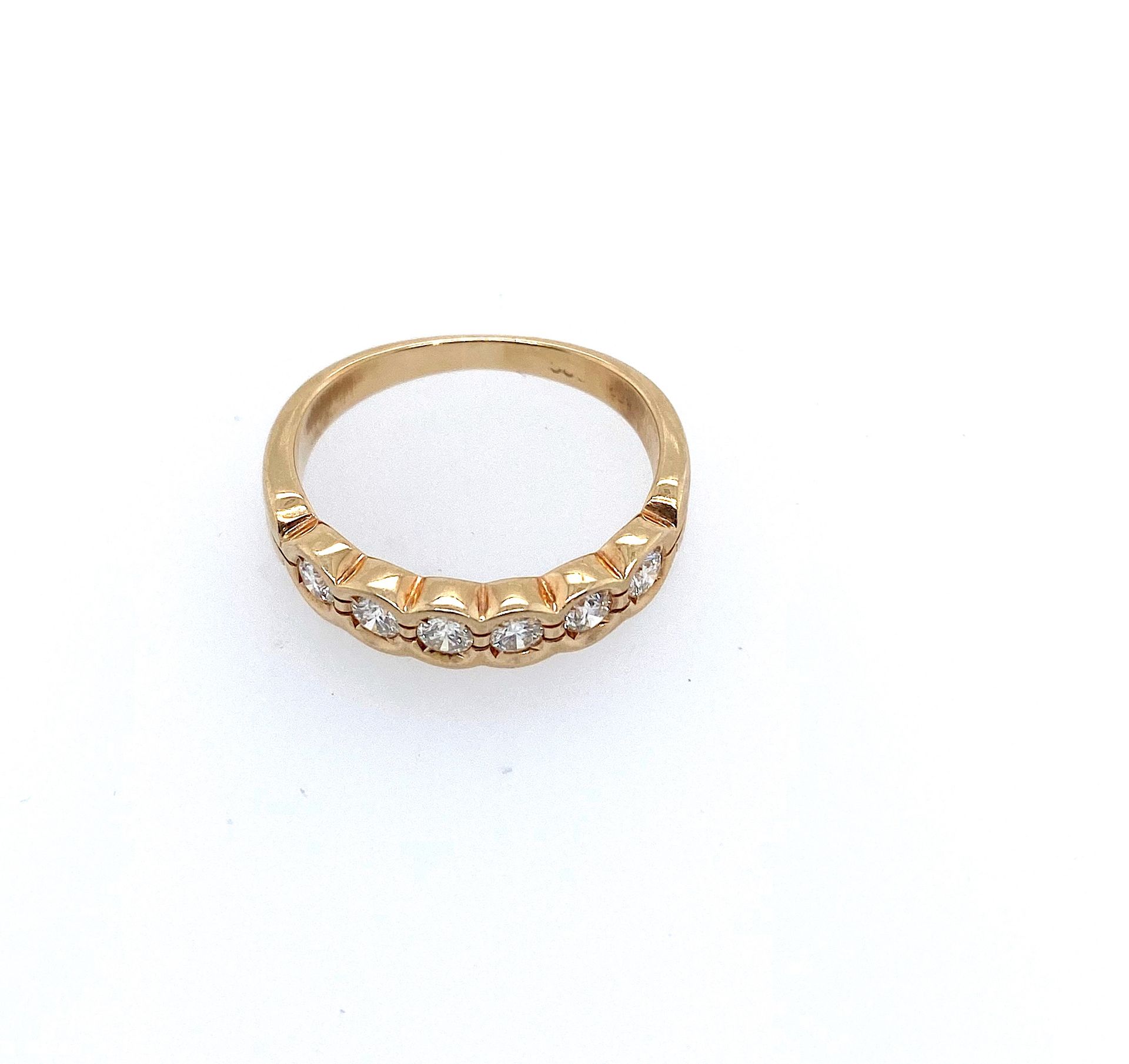 Brilliant ring, total ca. 0,36 ct - Image 3 of 4