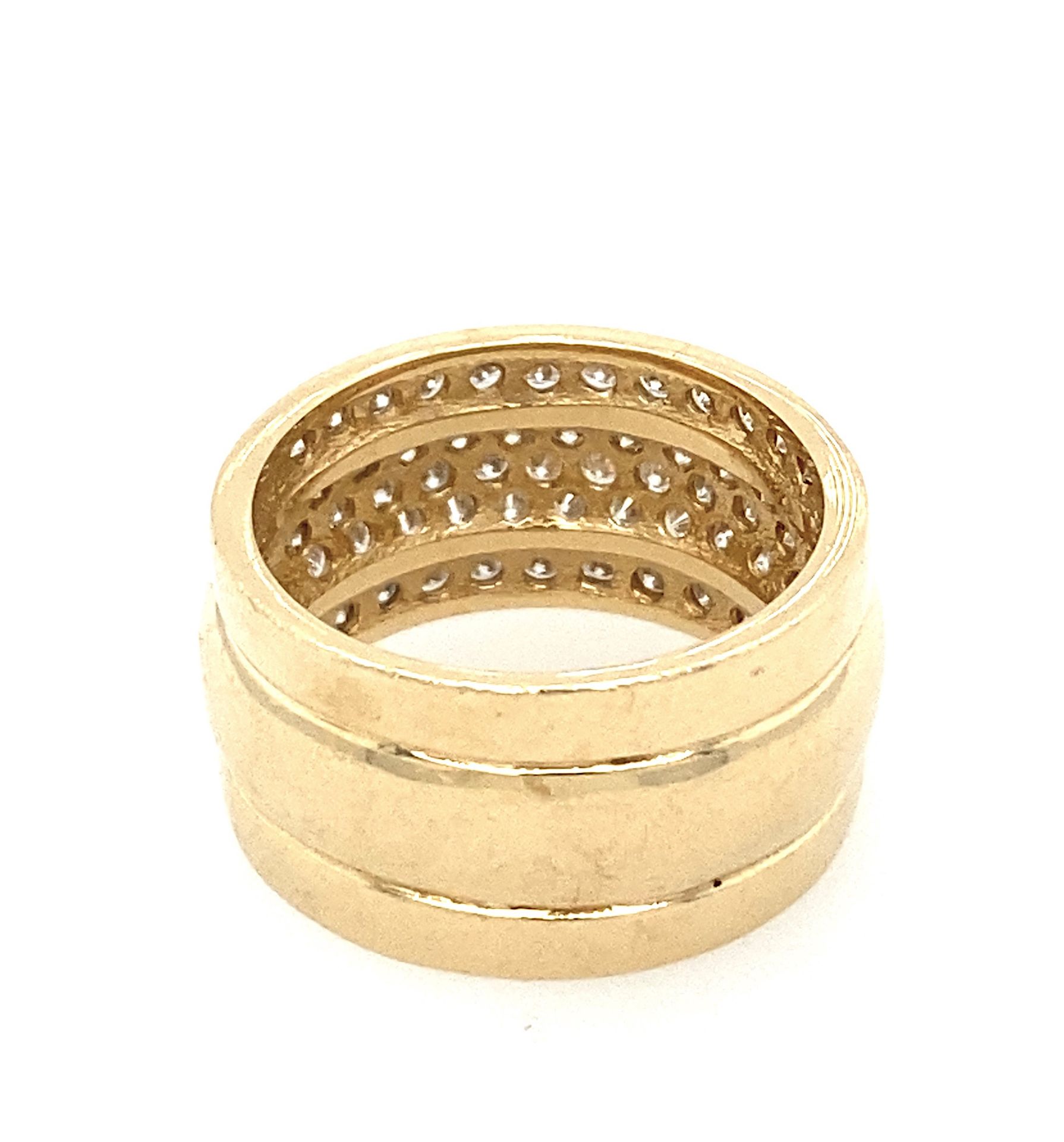 Ring made of 585 gold with total ca. 1,3 ct - Image 4 of 4