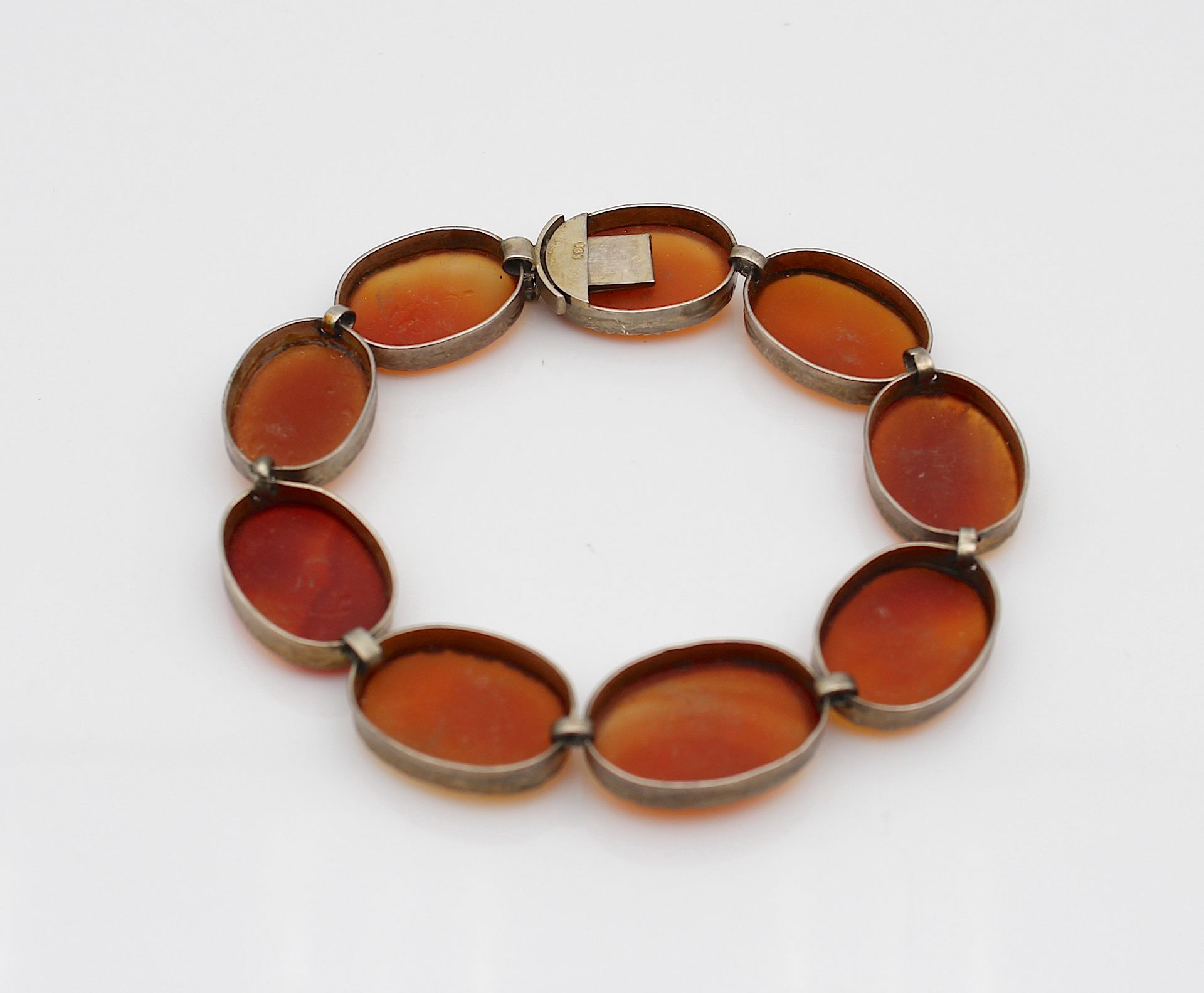 Vintage bracelet with carnelian - Image 3 of 4