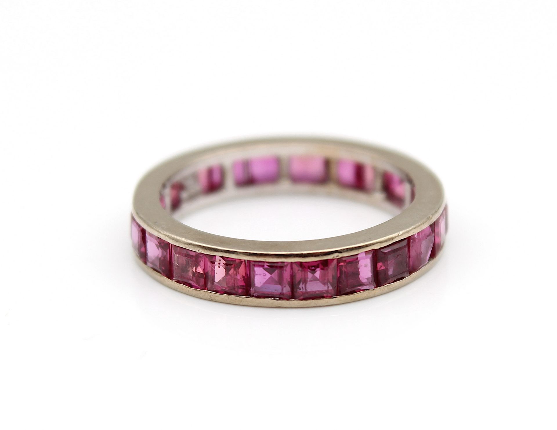 Great memoire ring with pink sapphires - Image 4 of 4