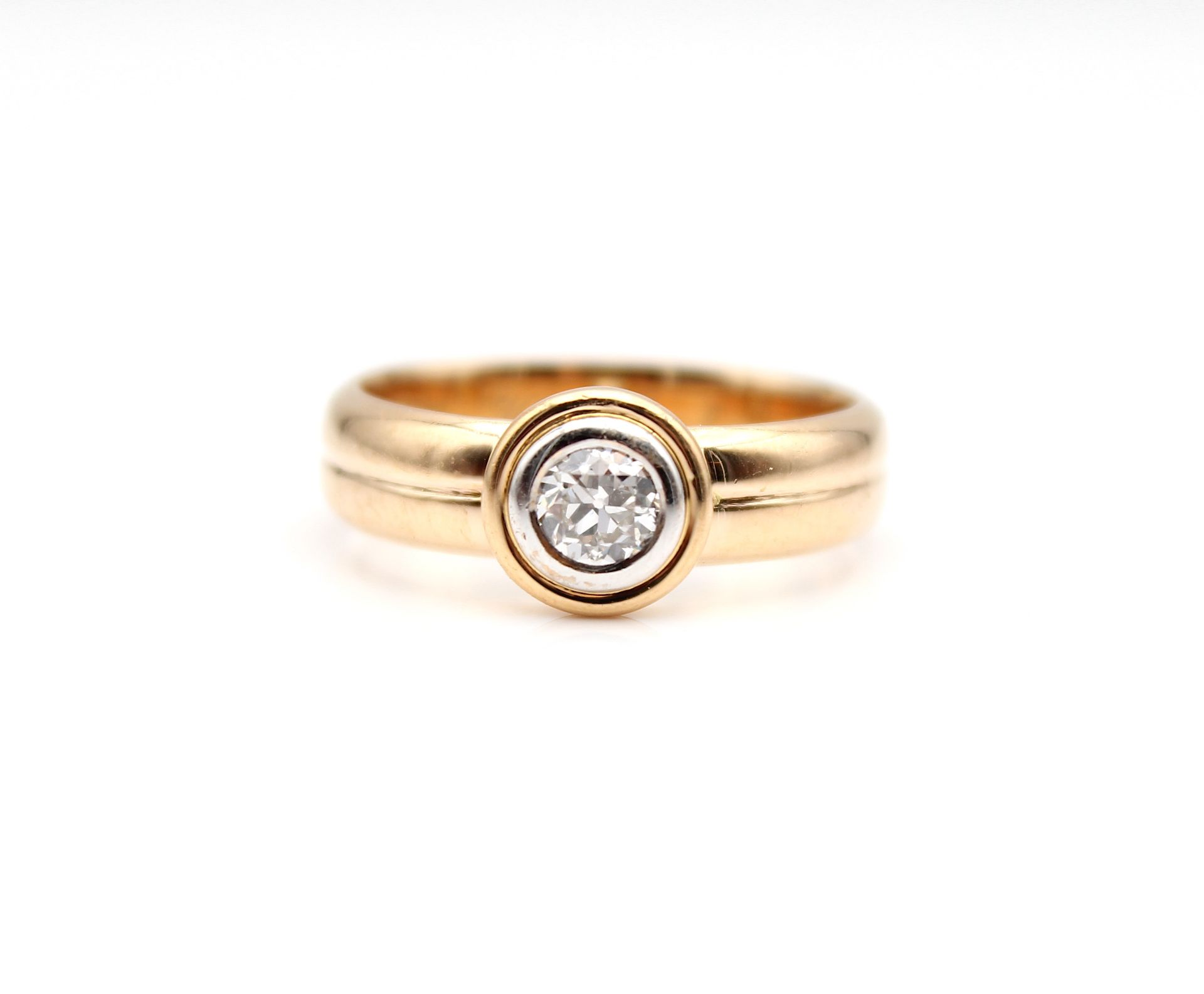 Vintage Niessing ring with diamond - Image 4 of 5