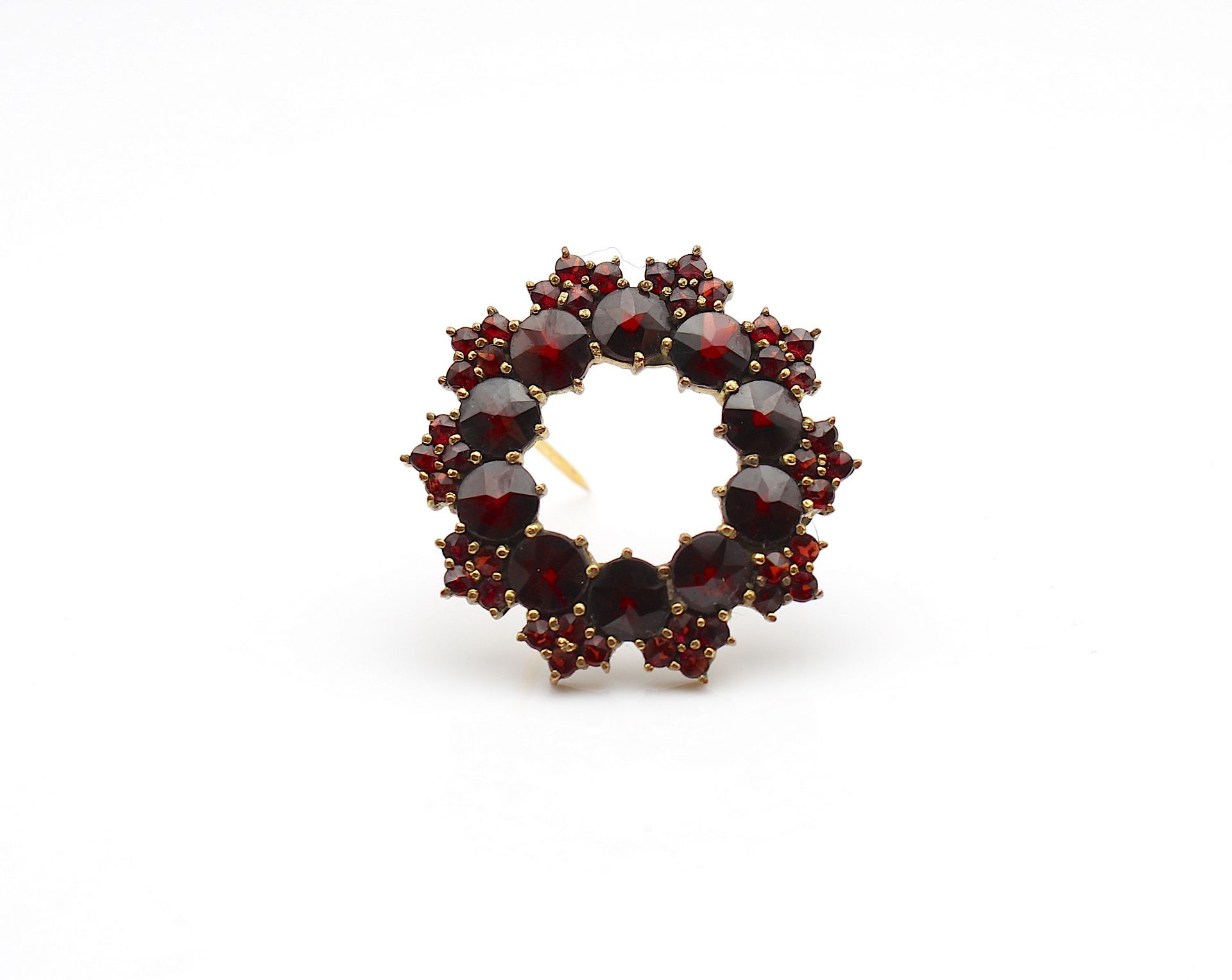 3 beautiful pieces garnet jewelry - Image 5 of 7