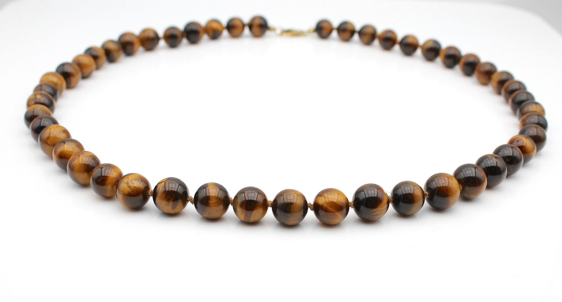 Very beautiful tiger eye necklace - Image 2 of 3