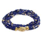 Fantastische, lange Lapis lazuli Kette