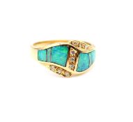Eleganter Opal Ring