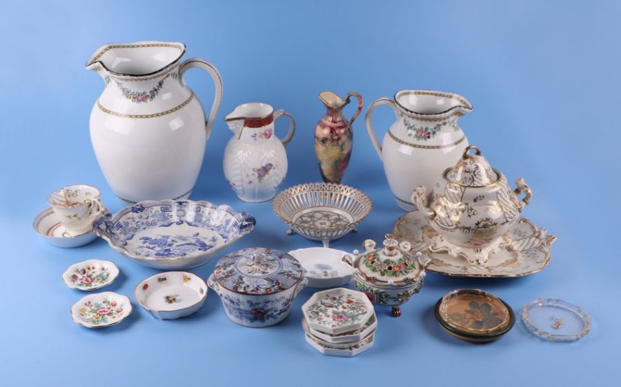 A large quantity of mixed ceramics to include 18th and 19th century Commemorative ware and a - Image 3 of 4
