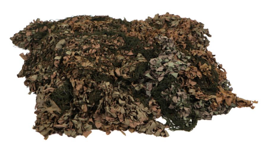 A quantity of assorted military woollen blankets and camouflage netting. Condition Reportthe camo