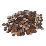 A quantity of Victorian and later coinage, various denominations to include pennies.