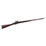 A good quality hand made replica of a 17th century flintlock musket with fully working trigger and