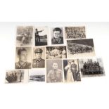 A group of WWII military photographs
