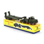 A Dinky Supertoys no. 660 Tank Transporter, boxed.Condition ReportThe original box has some slight