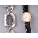 A 1970's vintage Vetta silver bracelet watch; together with a Zenith ladies quartz wristwatch (2).