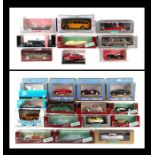 A quantity of assorted diecast 1/43 scale models including Rex Toys Cadillac V16, ERTL 1930