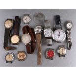 A group of gentleman's fashion watches.