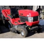 A Westwood T80 Lawn Tractor ride on mower with 48" XRD Cutting Deck and Powered Grass Collector