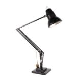 A Herbert Terry mid century Anglepoise lamp with three spring and two step base.