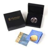 An Elizabeth II 2022 Her Majesty's Graces Platinum Jubilee gold proof £2 (double sovereign) coin,