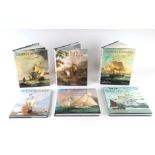 A quantity of assorted Maritime and Watercolour Painter's reference books to include Antique