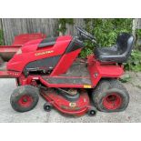 A Countax Hydrostatic C800HE 48ins cut ride-on lawn mower with electric start and variable 9-speed