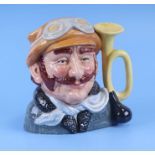 A Royal Doulton character jug - Veteran motorist - D6633