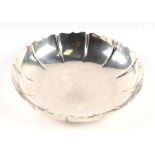 An Irish silver bowl, Dublin 1966, 21cms diameter, 311g.Condition ReportMaker's mark looks to be