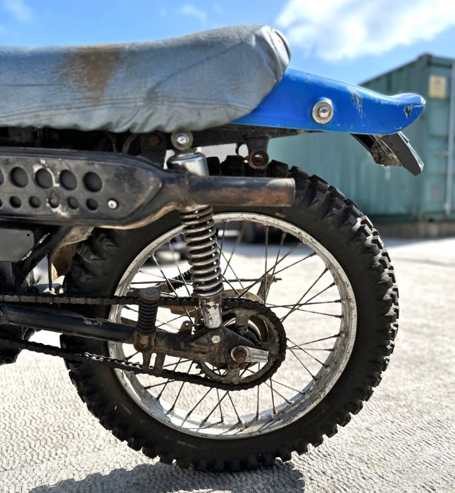 A 1973 Kawasaki KE100 Trail bike for sympathetic commissioning or restoration. The motorcycle - Image 3 of 7