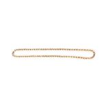 A 14ct gold chain, 40cms long, 10.8g.