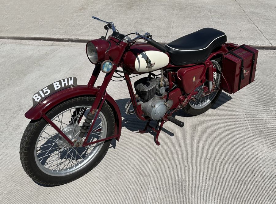 A 1958 BSA Bantam D5 175cc registration no. 815 BHW, frame no. FD52958, engine no. ED5B2387, maroon. - Image 12 of 18