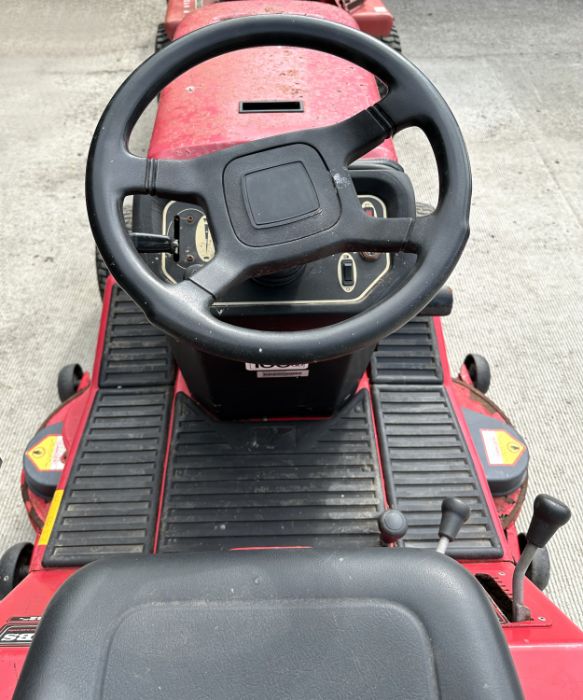 A Westwood T1600 ride-on petrol lawn mower, together with grass collection box. - Image 3 of 10