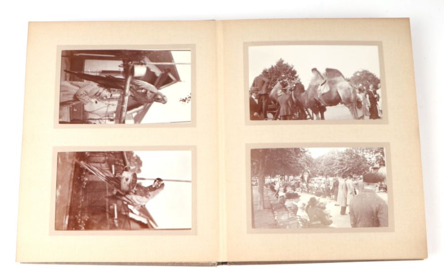 Two private photograph albums containing images of London Zoo between 1925 and 1935, each album - Image 20 of 60