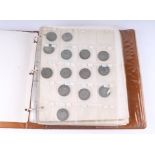 A collection of pre 1946 GB crowns and half crowns; together with various continental and