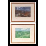 Two Lionel Edwards coloured prints , both signed in pencil to the margin, framed & glazed, 26 by