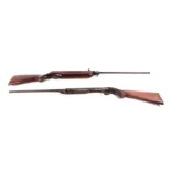 A German .177 air riffle; together with an early .177 air riffle numbered 4792 (2)
