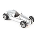 A CMC German Precision Models Auto-Union Type D (1938) 1;18 scale diecast model, cased.