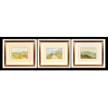 Nick Bradley Carter (modern British) A set of three Military interest watercolours - Welcome to