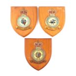 Royal Air Force wall shields: 47 Squadron RAF, XXIV Squadron RAF & 242 Squadron Operational