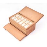 A quantity of scientific microscope slides including kidney, lymph gland, heart, liver and others,