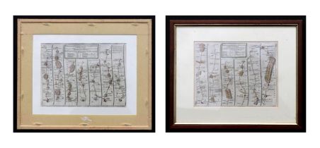 John Sennex, c.1719 - an early 18th century strip map by John Sennex after John Ogilby, sheet No. 32