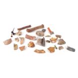 Local interest: Medieval pottery shards excavated by Medieval Pottery Research group near Mere,