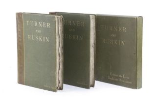 Turner and Ruskin, edited by Frederick Wedmor, edition de luxe, published by George Allen, London,