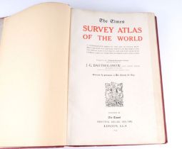 The Times Survey Atlas of The World A Comprehensive Series of New and Authentic Maps reduced from