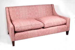 A Guy Goodfellow Collection Fez Weave Hockney two-seater sofa, 175cms wide, 166cms depth, max height